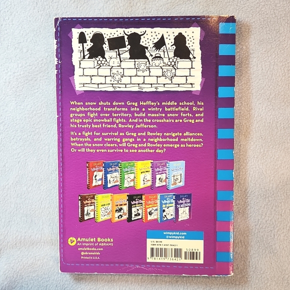 5 Diary of a wimpy kid books - Picture 3 of 12